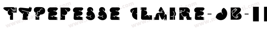 Typefesse Claire-Ob字体转换